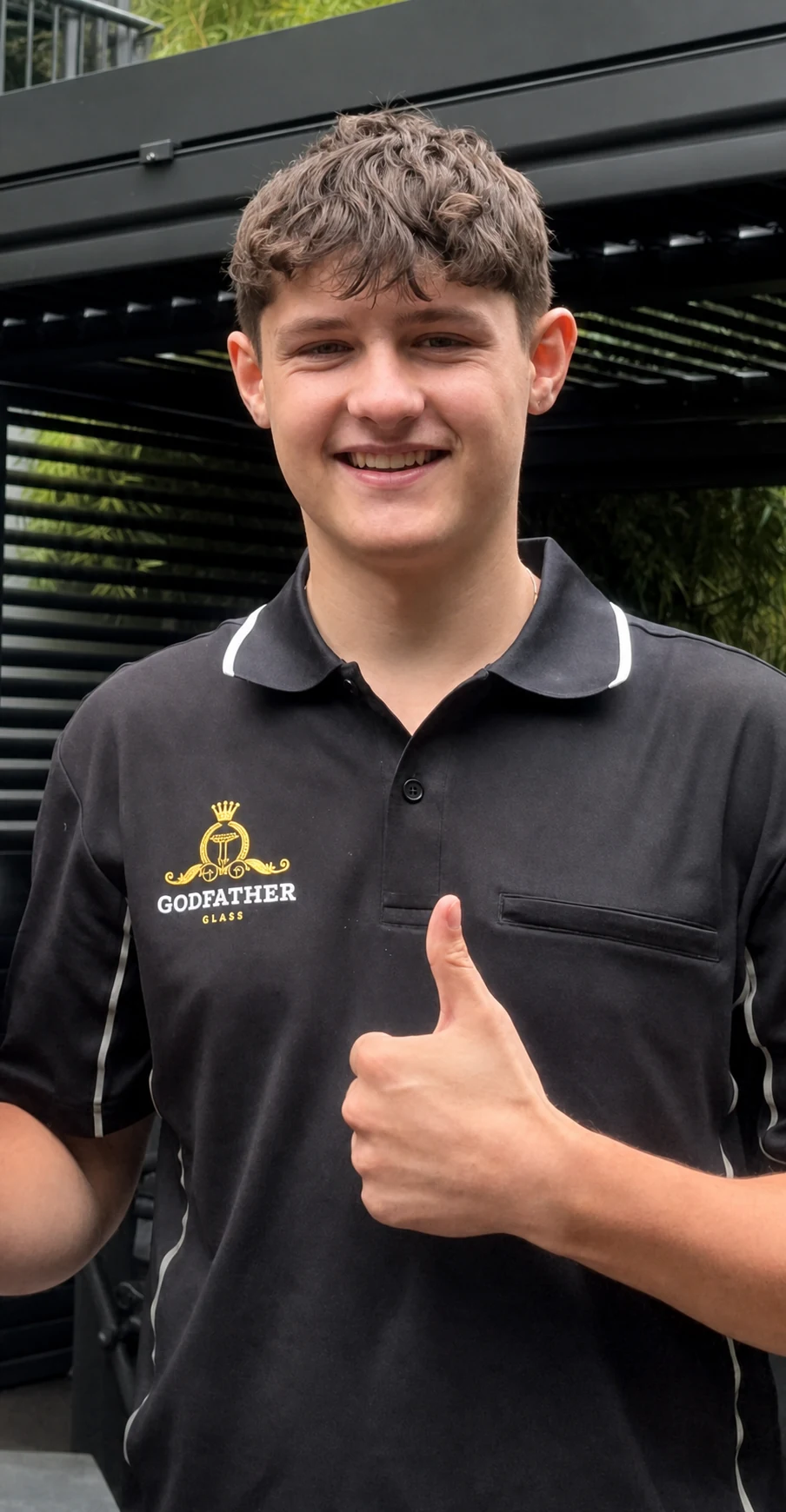 Ashton, founder and operator of Godfather Glass
